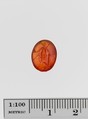 Carnelian ring stone, Carnelian, Roman