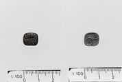 Steatite pyramidal seal, Serpentine, Minoan