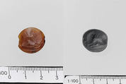 Carnelian lentoid seal, Carnelian, Minoan