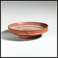 Terracotta plate, Terracotta, Roman