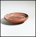 Terracotta plate, Speratus as workman of P. Cornelius, Terracotta, Roman