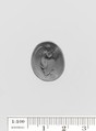 Brown glass oval, Glass, Greek