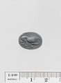 Chalcedony scaraboid seal, Chalcedony, Greek