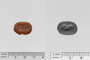 Carnelian scarab, Carnelian, Greek