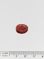 Carnelian scarab, Carnelian, Greek or Etruscan