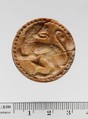 Ivory discoid seal, Ivory, Greek