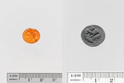 Sard seal from a gold ring, Sard, Greek