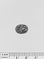 Carnelian oval engraved gem, Carnelian, Roman
