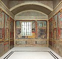 Cubiculum (bedroom) from the Villa of P. Fannius Synistor at Boscoreale, Fresco, Roman