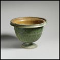 Terracotta stemmed bowl, Terracotta, Roman, Asia Minor, Tarsus