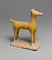 Terracotta statuette of a deer, Terracotta, Greek, Boeotian