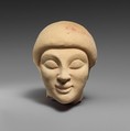 Terracotta head of a youth, Terracotta, Greek, Sicilian or South Italian