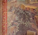 Cubiculum (bedroom) from the Villa of P. Fannius Synistor at Boscoreale, Fresco, Roman