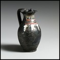Oinochoe, Attributed to the Knudsen Group, Terracotta, Greek, South Italian, Apulian, Canosan