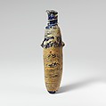 Glass alabastron (perfume bottle), Glass, Greek, Eastern Mediterranean or Italian