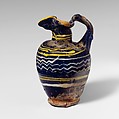 Glass oinochoe (perfume jug), Glass, Greek, Eastern Mediterranean or Italian