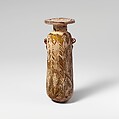 Glass alabastron (perfume bottle), Glass, Greek, Eastern Mediterranean or Italian