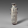 Glass alabastron (perfume bottle), Glass, Greek, Eastern Mediterranean