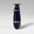 Glass alabastron (perfume bottle), Glass, Greek, Eastern Mediterranean