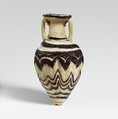 Glass amphoriskos (perfume bottle), Glass, Greek, Eastern Mediterranean