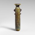 Glass alabastron (perfume bottle), Glass, Greek, Eastern Mediterranean