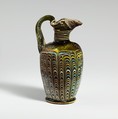 Glass oinochoe (perfume jug), Glass, Eastern Mediterranean or South Italian