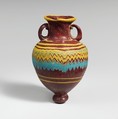 Glass amphoriskos (perfume bottle), Glass, Greek, Eastern Mediterranean