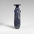 Glass alabastron (perfume bottle), Glass, Eastern Mediterranean or Italian