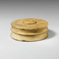 Fragmentary alabaster stemmed bowl, Gypsum (alabaster), Cypriot