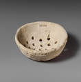 Limestone strainer, Limestone, Cypriot