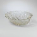 Glass bowl in the form of a shell, Glass, Roman
