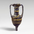 Glass amphoriskos (perfume bottle), Glass, Greek, Eastern Mediterranean