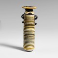 Glass alabastron (perfume bottle), Glass, Greek, Eastern Mediterranean