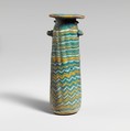 Glass alabastron (perfume bottle), Glass, Greek, Eastern Mediterranean