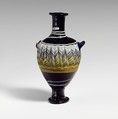 Glass unguentarium (perfume bottle), Glass, Greek, Eastern Mediterranean