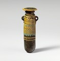 Glass alabastron (perfume bottle), Glass, Greek, Eastern Mediterranean