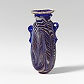 Glass alabastron (perfume bottle), Glass, Greek, Eastern Mediterranean