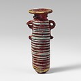 Glass alabastron (perfume bottle), Glass, Greek, Eastern Mediterranean