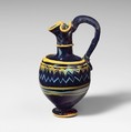 Glass oinochoe (perfume jug), Glass, Greek, Eastern Mediterranean