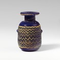 Glass alabastron (perfume bottle), Glass, Greek, Eastern Mediterranean or Italian