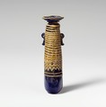 Glass alabastron (perfume bottle), Glass, Greek, Eastern Mediterranean