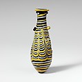 Glass alabastron (perfume bottle), Glass, Greek, Eastern Mediterranean