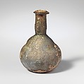 Glass perfume bottle, Glass, Roman