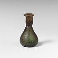 Glass perfume bottle, Glass, Roman