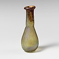 Glass perfume bottle, Glass, Roman