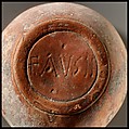 Terracotta oil lamp, Terracotta, Roman, Cypriot
