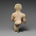 Fragment of a limestone group of wrestlers, Limestone, Cypriot