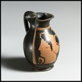 Oinochoe, Ugento Painter, Terracotta, Greek, South Italian, Apulian