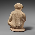 Limestone statuette of a temple boy, Limestone, Cypriot