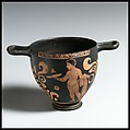 Skyphos, Group of Altenburg 331, Terracotta, Greek, South Italian, Apulian